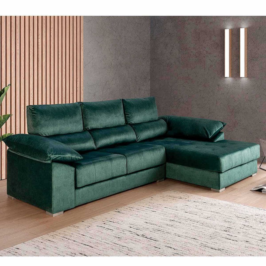 Sof S Muebles tifón | Chaiselongue Karpel Derecha Vista De Frente