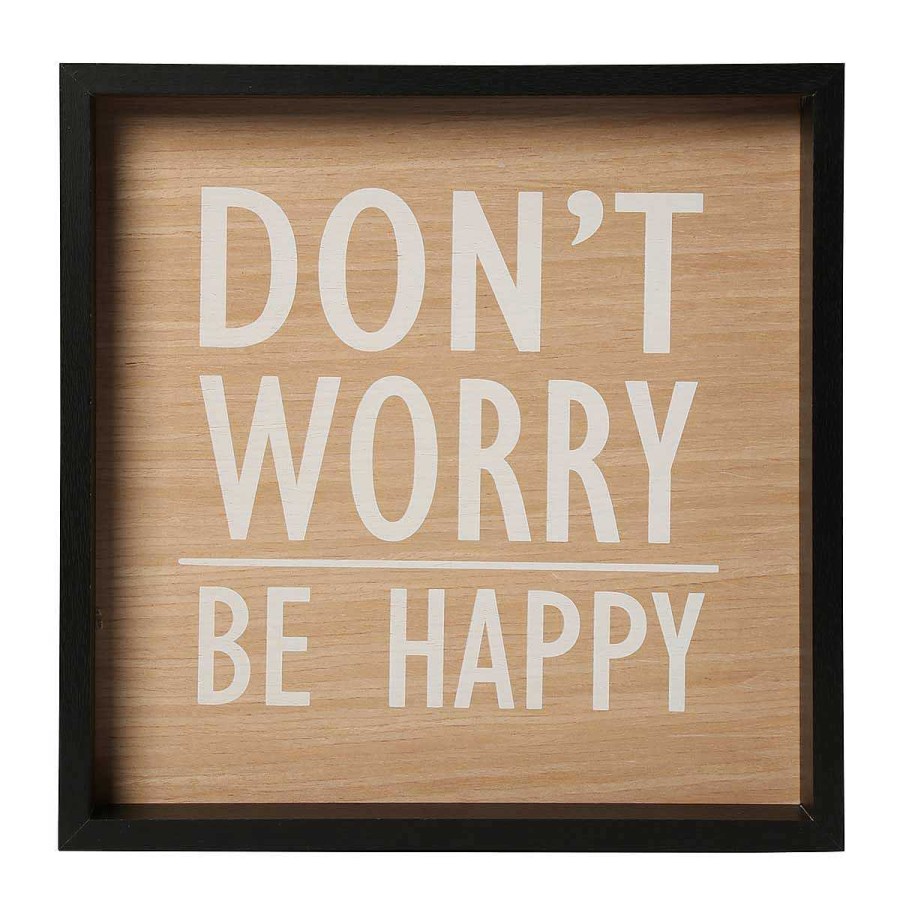 Decoraci N Muebles tifón | Set 2 Cuadros ``Dont Worry Be Happy``