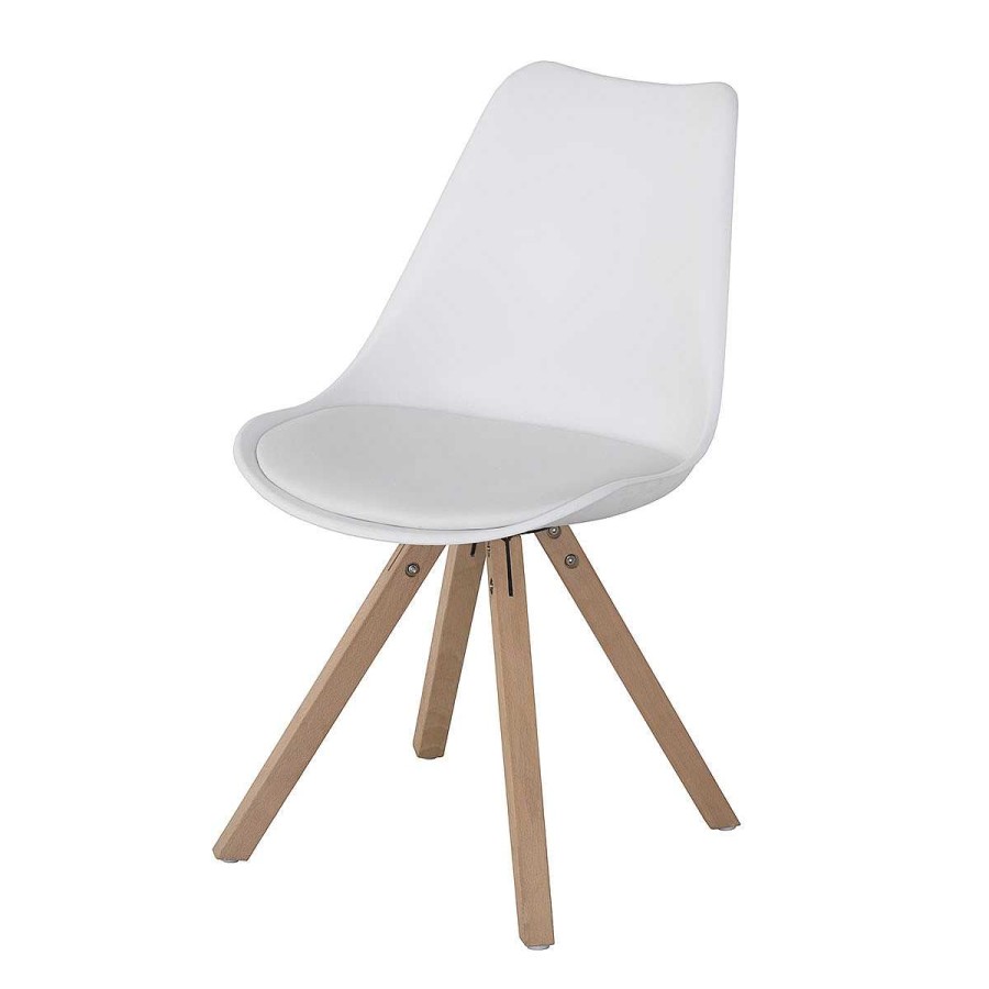 Muebles Muebles tifón Sillas De Sal N | Silla De Comedor Elsa Blanco