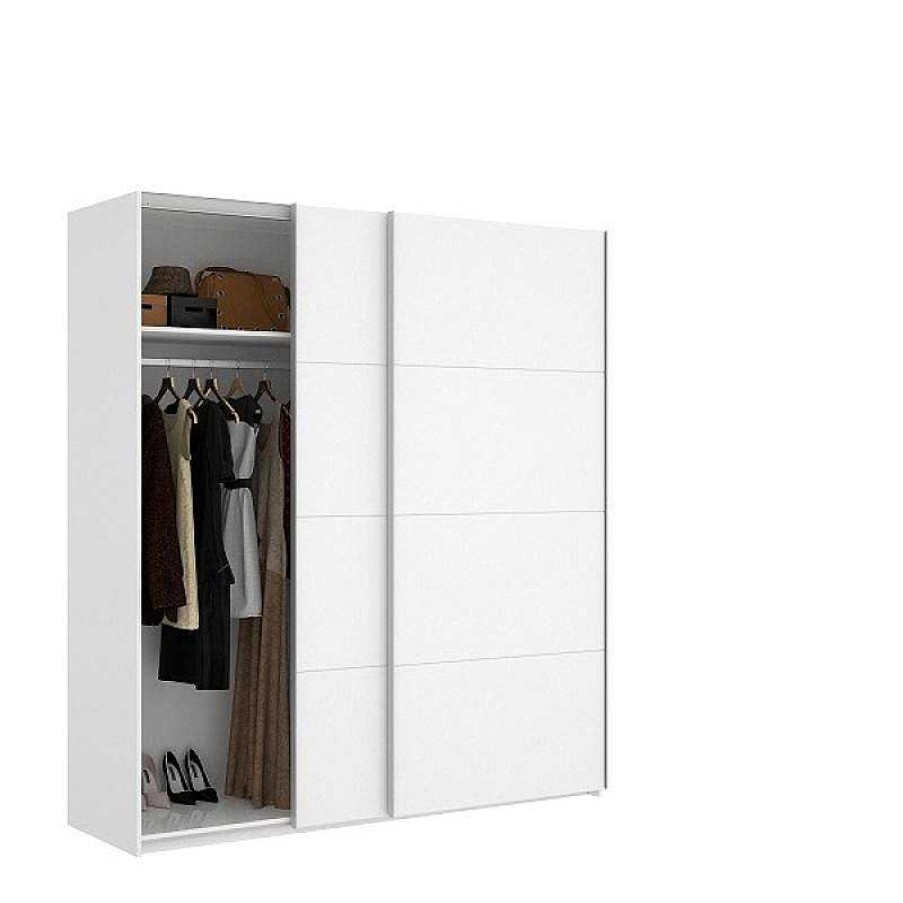 Muebles Muebles tifón Armarios Para Dormitorio | Armario Con Puertas Correderas Edit 180 Cm