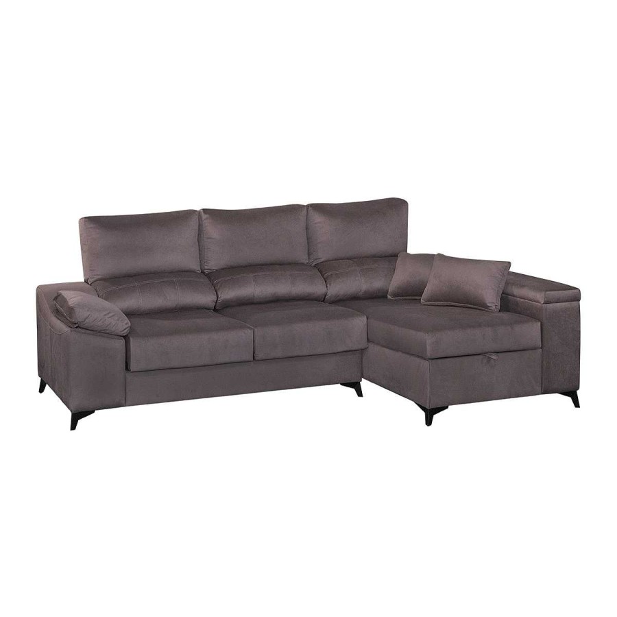 Sof S Muebles tifón | Chaiselongue 280 Cm. Youter Derecha Vista De Frente