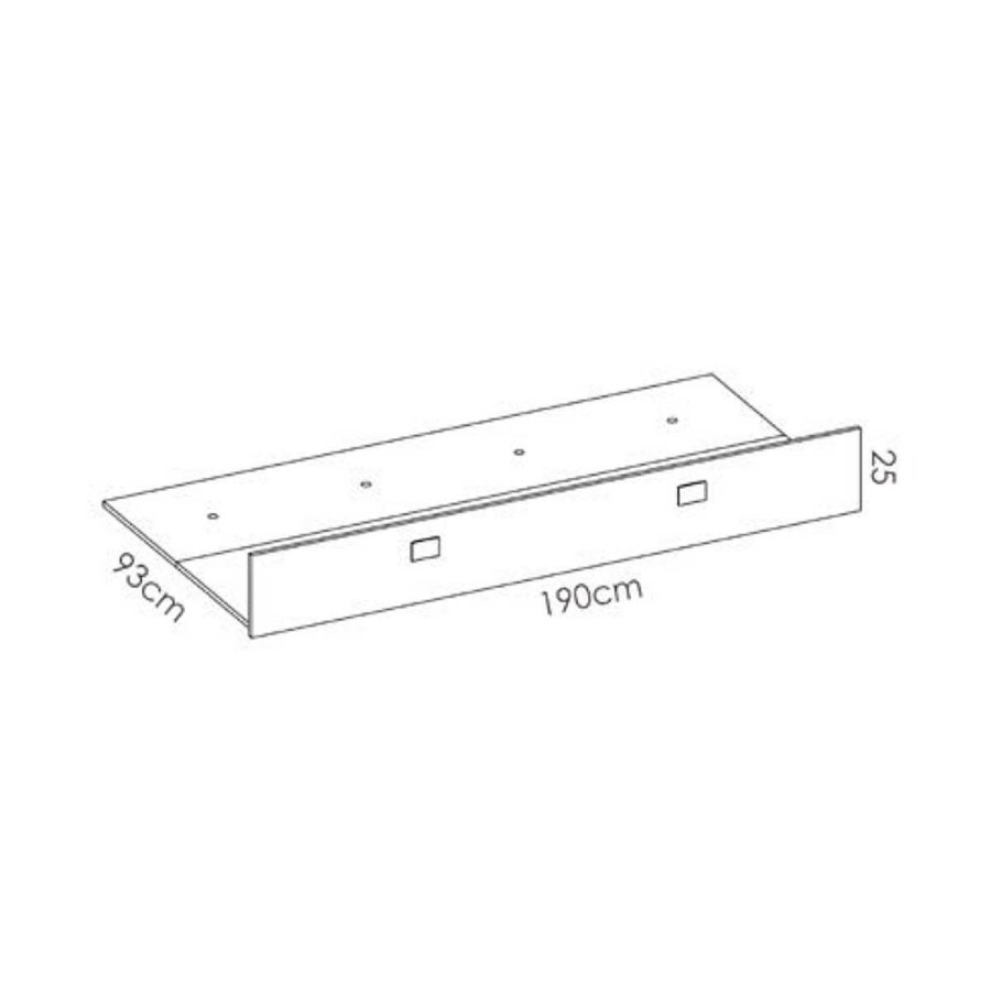 Muebles Muebles tifón Camas Nido Y Compactos | Cama Arrastre Inferior Moli