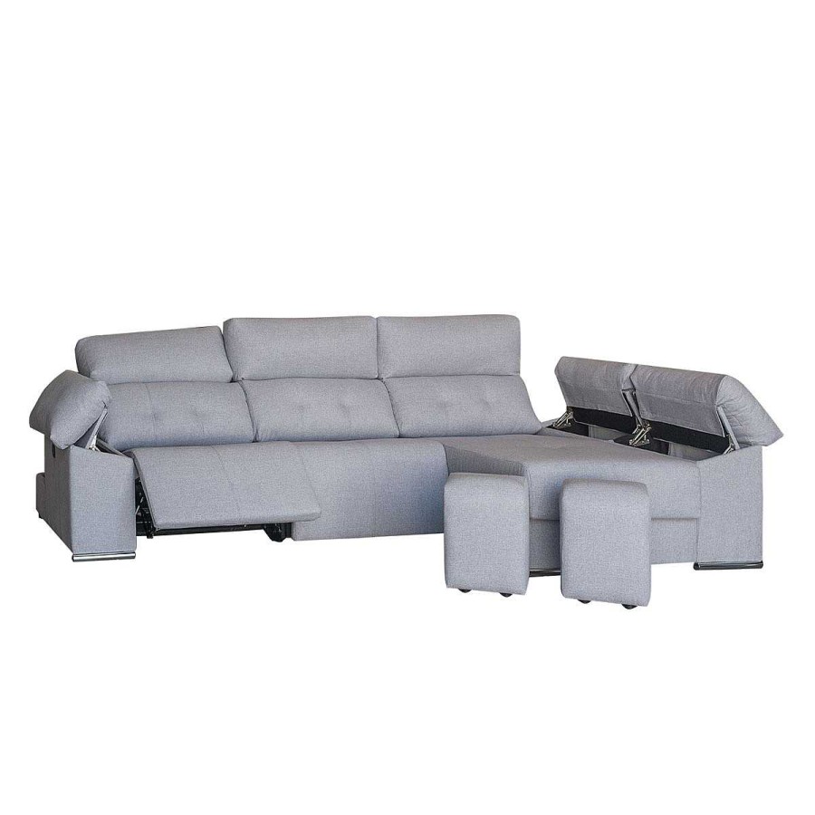 Sof S Muebles tifón | Chaise Longue Con Motor Clevon Derechavistadefrente