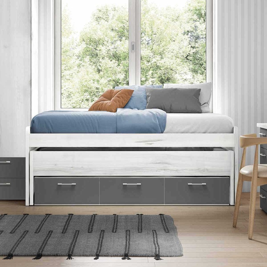 Muebles Muebles tifón Camas Nido Y Compactos | Cama Compacto Curvo Joven 167