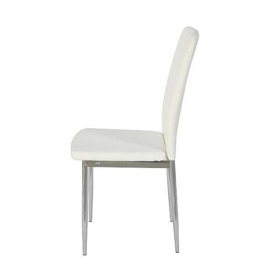 Muebles Muebles tifón Sillas De Sal N | Silla De Comedor Alana Pu Blanco