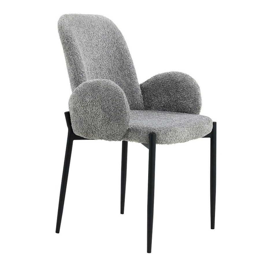 Muebles Muebles tifón Sillas De Sal N | Silla Comedor Beca Tela Gris