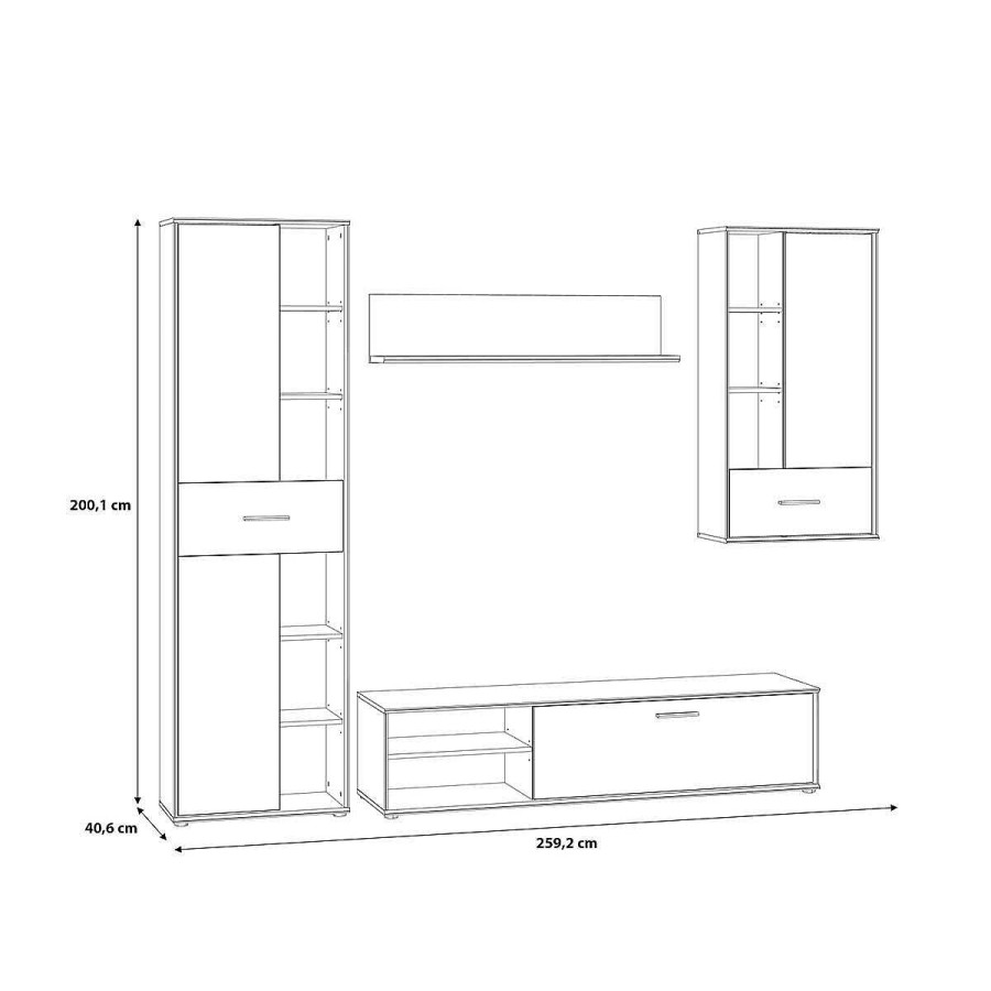 Muebles Muebles tifón Salones | Mueble De Sal N Tadashi