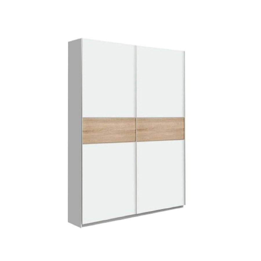 Muebles Muebles tifón Armarios Para Dormitorio | Armario De Puertas Correderas Winner Blanco 120