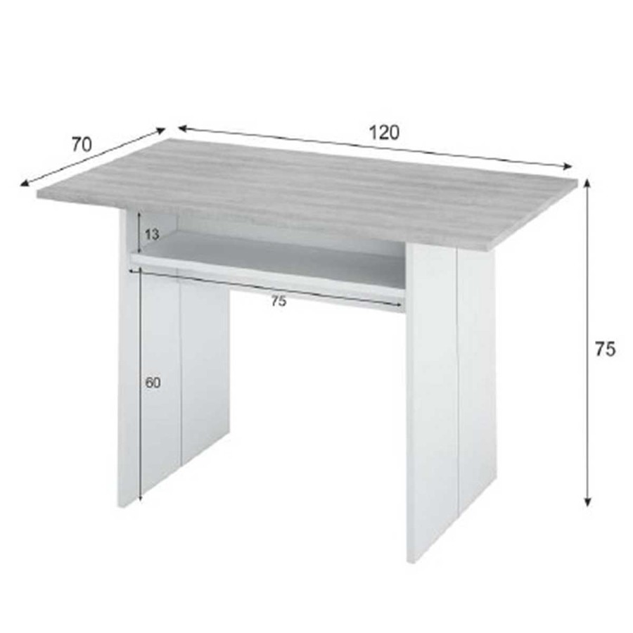 Muebles Muebles tifón Mesas De Cocina | Mesa Extensible Cocina Oggi